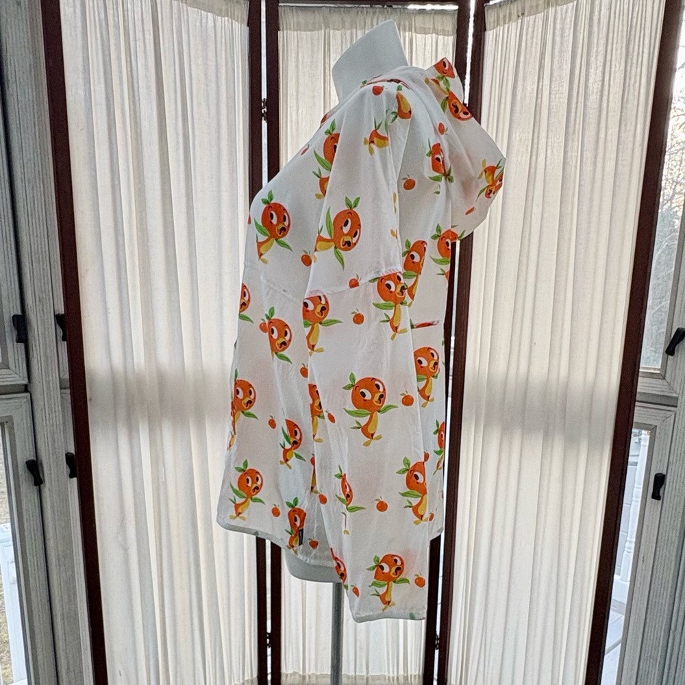 Disney Orange Bird Windbreaker Pullover NEW - Picture 3 of 12